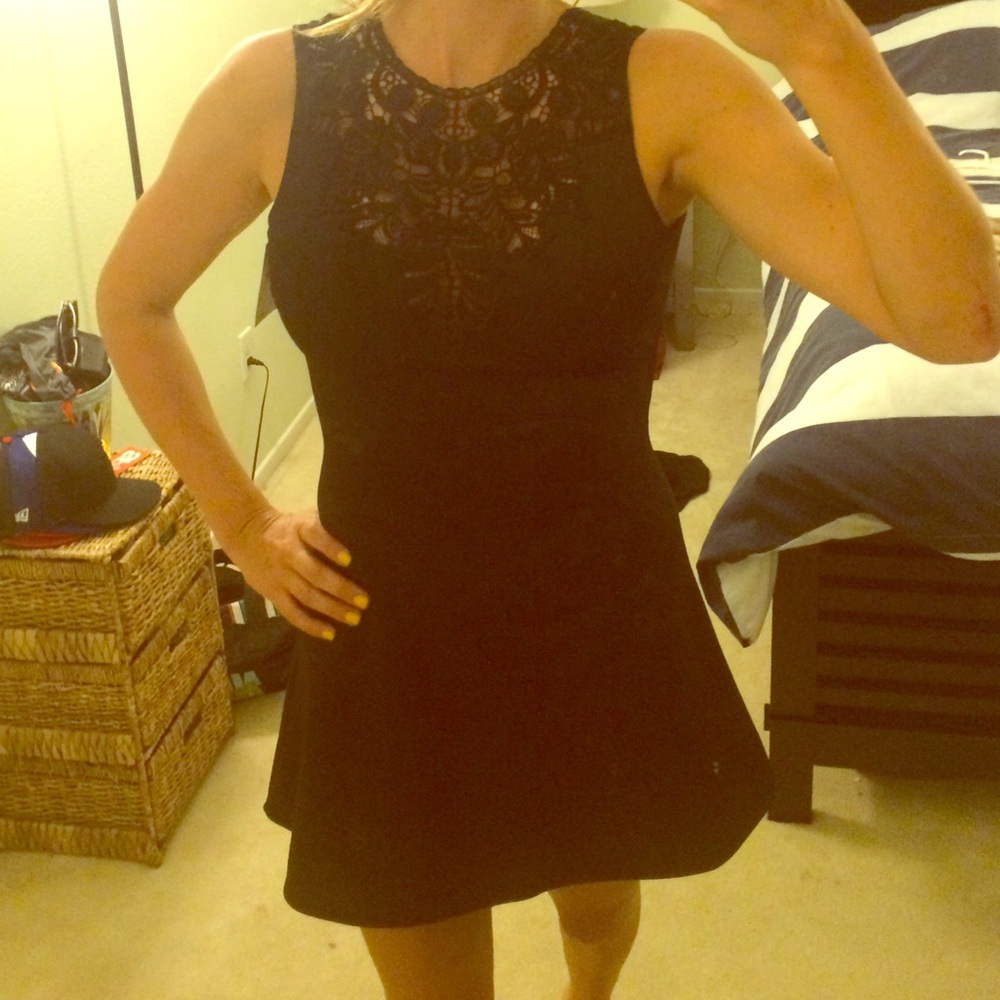 NWT Black cocktail dress from Nordstrom - Picture 3 of 8